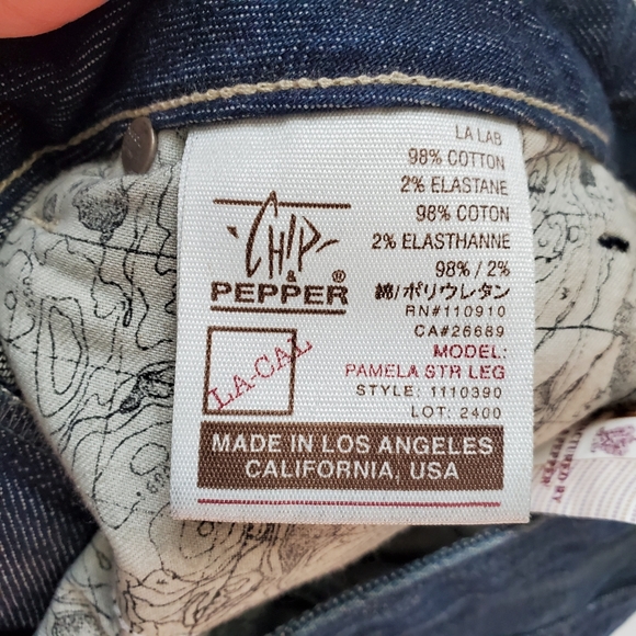 CHIP AND PEPPER Pamela Straight Leg Denim Jeans - Picture 8 of 8